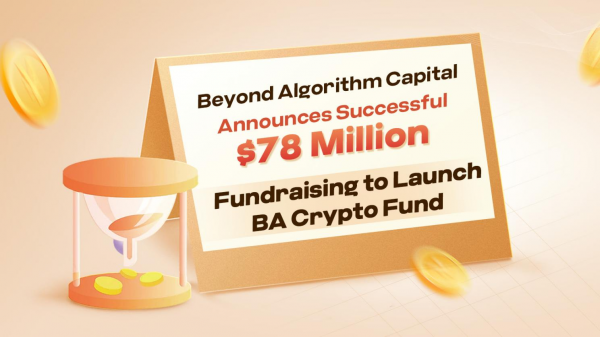 Beyond Algorithm Capital Successfully Raises $78 Mi